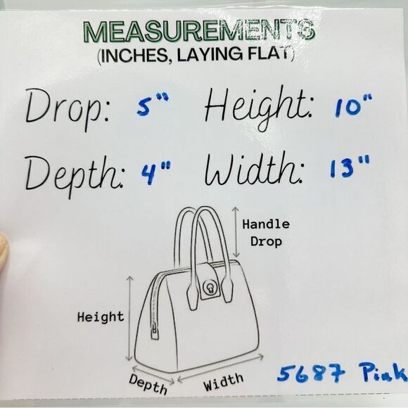 Vera Pelle Made in Italy Leather Shoulder Tote Bucket Bag Purse - Picture 7 of 16